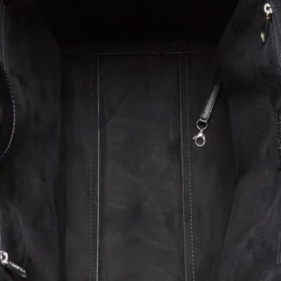 CHANEL Black Caviar Leather Studded Large Deauville Tote Bag SHW - Picture 10 of 10